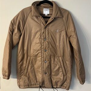Gramicci Padding Coaches Jacket Khaki Size‎ USA XXS